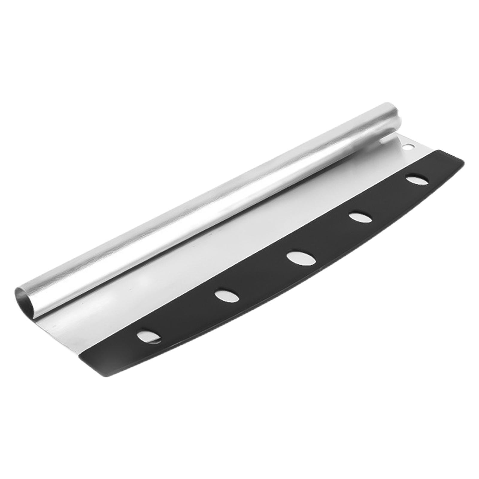 Stainless Steel Pizza Cutter Rocker Blade Cutting for Bread Pastry Baking