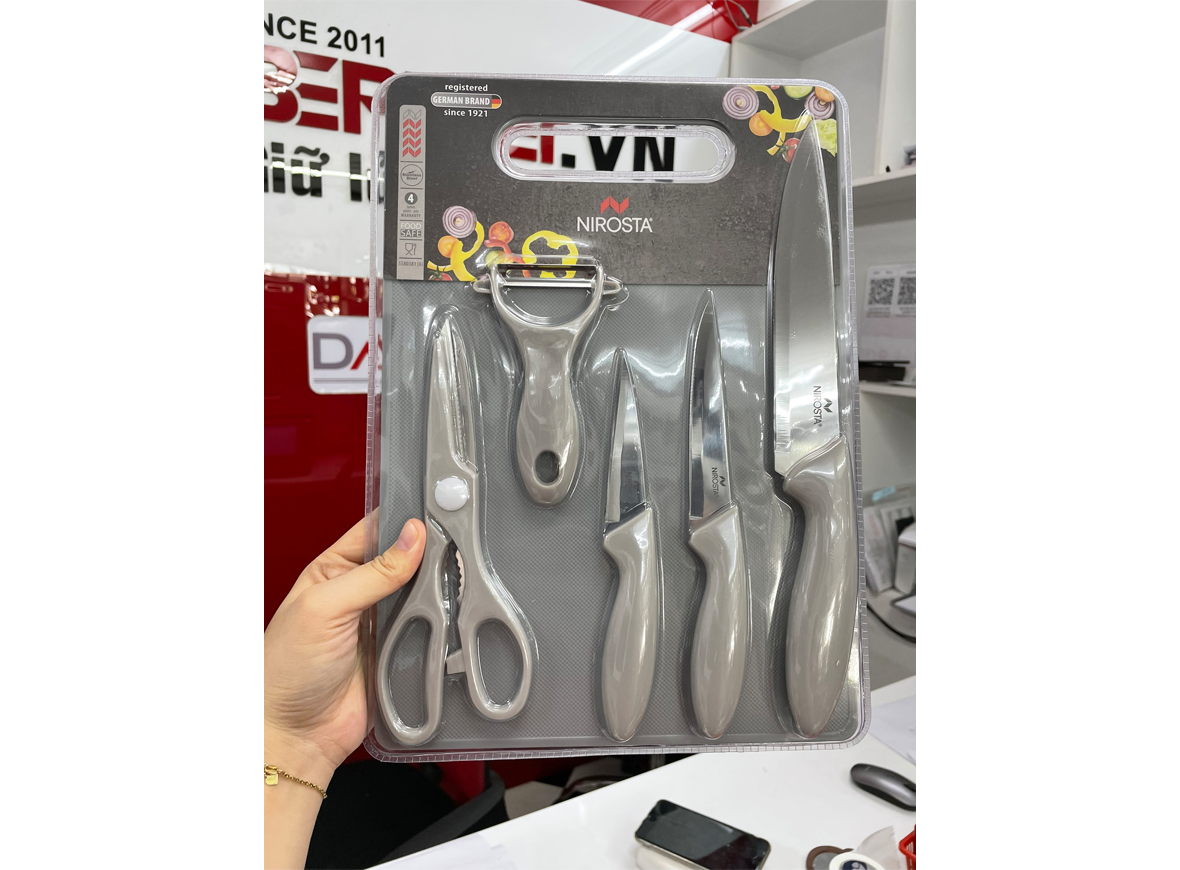 Bộ dao  Fackermann Nirosta 6 món 210729 hàng chính hãng