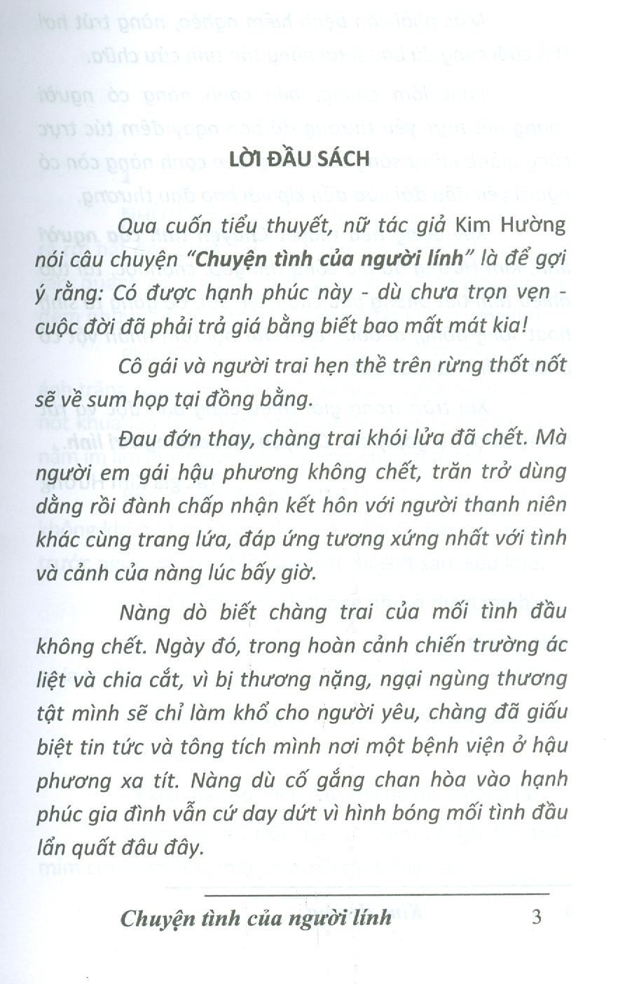 Chuyện Tình Của Người Lính