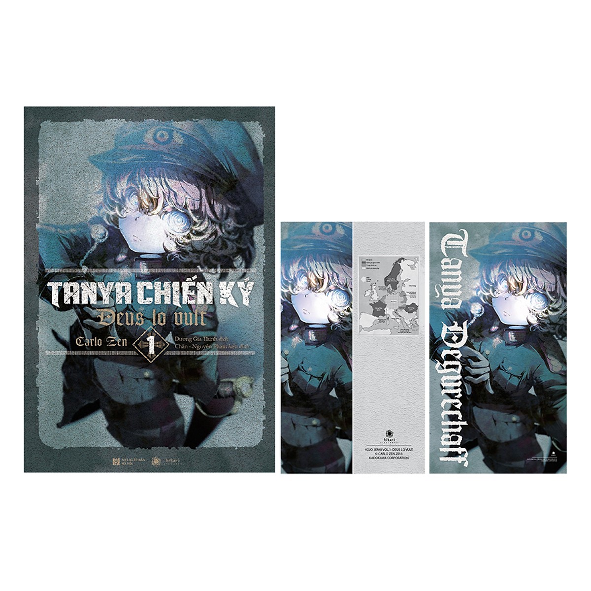 TANYA Chiến Ký - Tập 1 ( Tặng Kèm Bookmark + Poster + Sổ Tay )