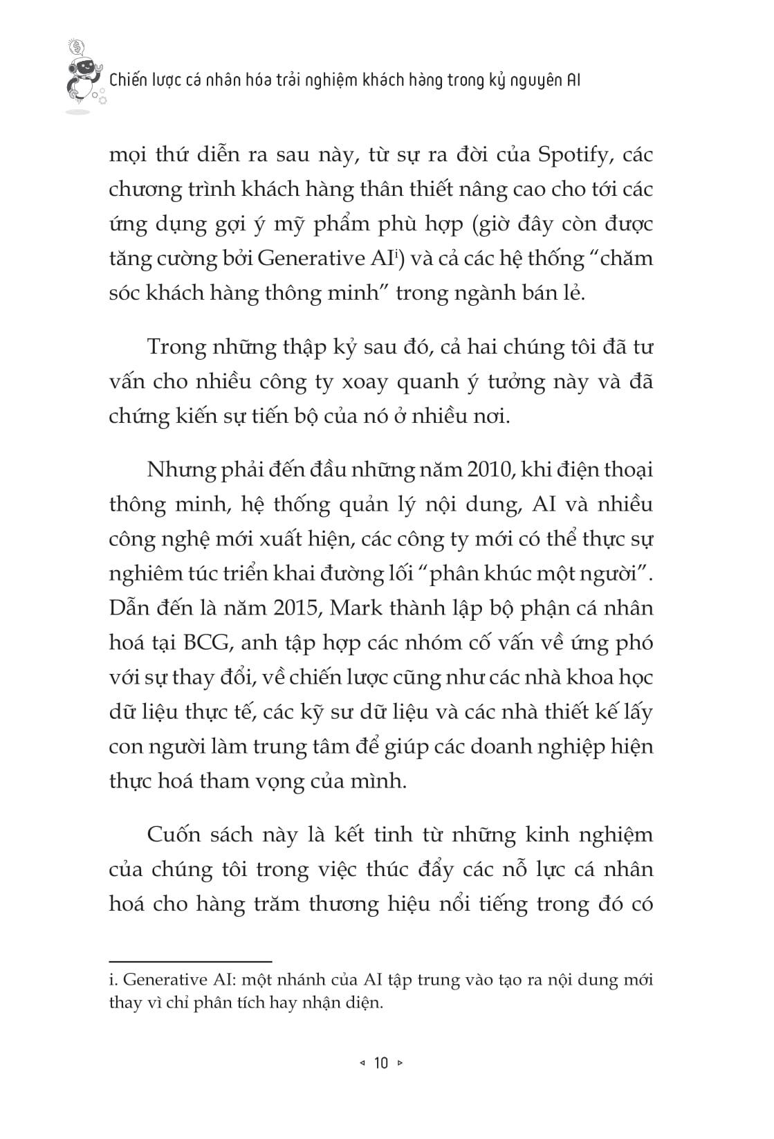 Sách - Chiến Lược Cá Nhân Hóa Trải Nghiệm Khách Hàng Trong Kỷ Nguyên AI
