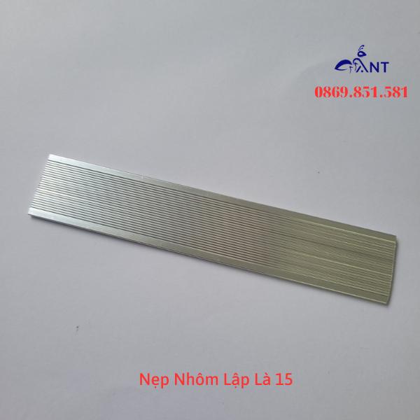 La nhôm 20mm, lập là nhôm trang trí, nẹp nhôm lập là 20mm, nẹp nhôm phẳng uốn cong dán cạnh tủ, chạy viền - Nhôm