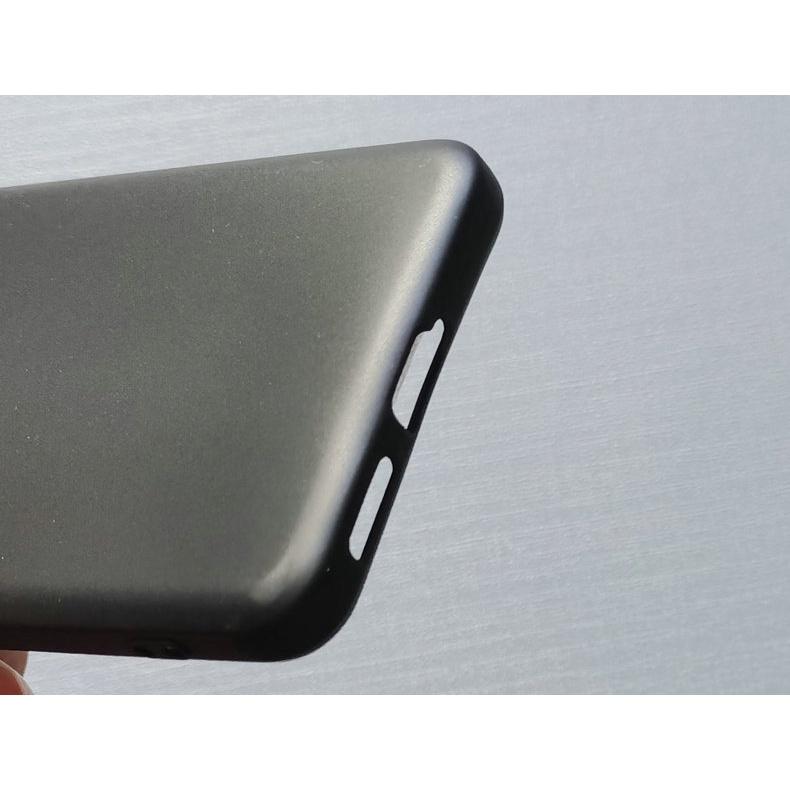 Ốp lưng dẻo cho Xiaomi Redmi Note 11T Pro 5G đen cao cấp, chống bám vân tay