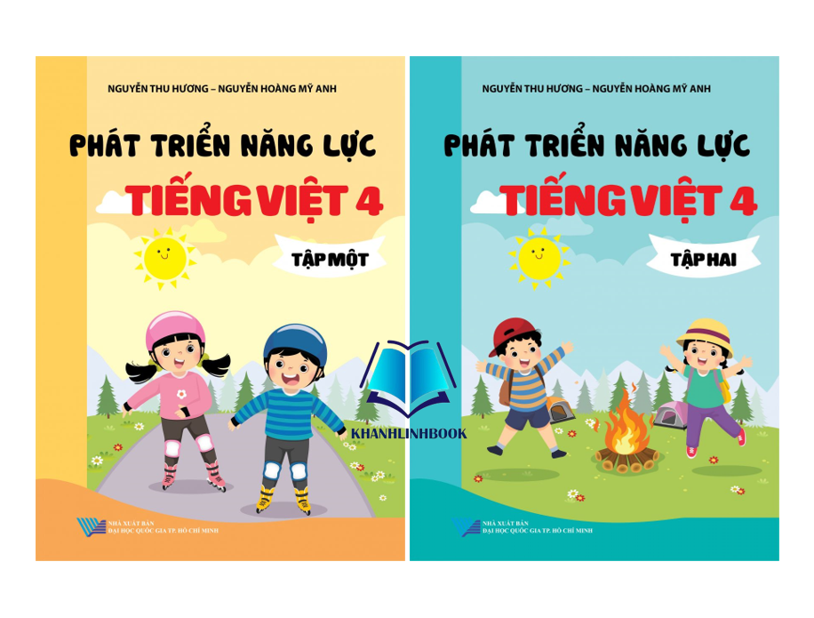 Sách - Combo Phát triển năng lực Tiếng Việt 4 tập 1 + 2