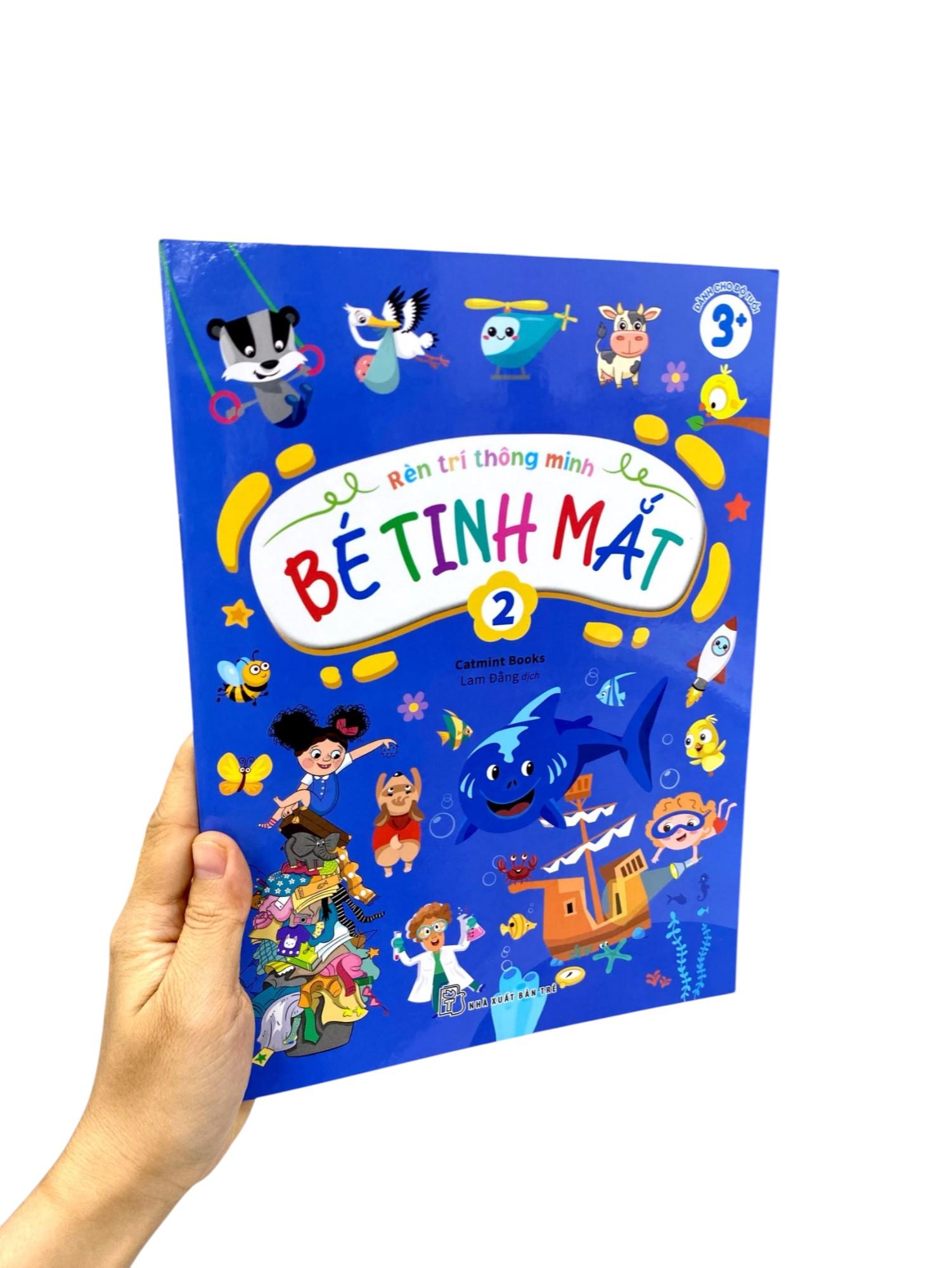 Sách - Rèn Trí Thông Minh - Bé Tinh Mắt - Tập 2