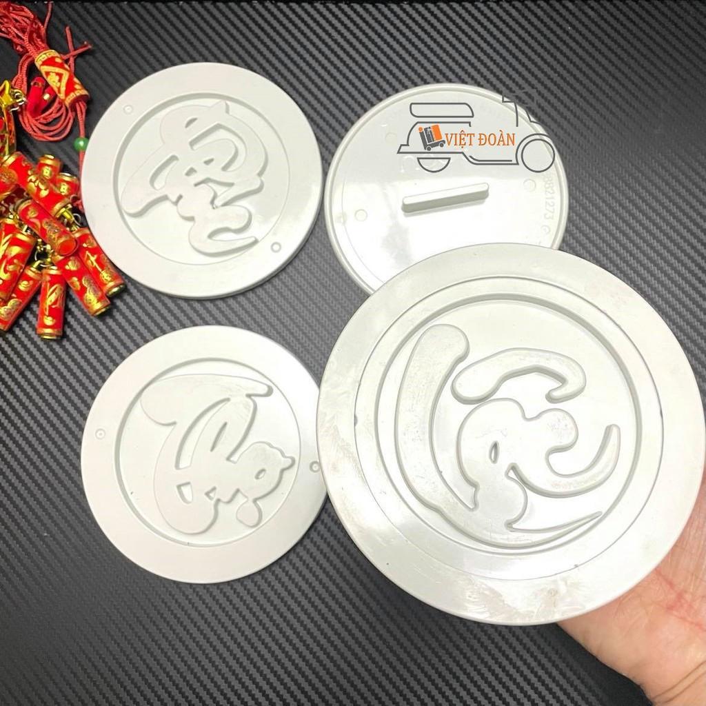 Khuôn xôi PHÚC LỘC THỌ - SIÊU ĐẸP. Khuôn in nhấn tạo hình, định hình chữ Phúc Lộc Thọ - Size 12cm