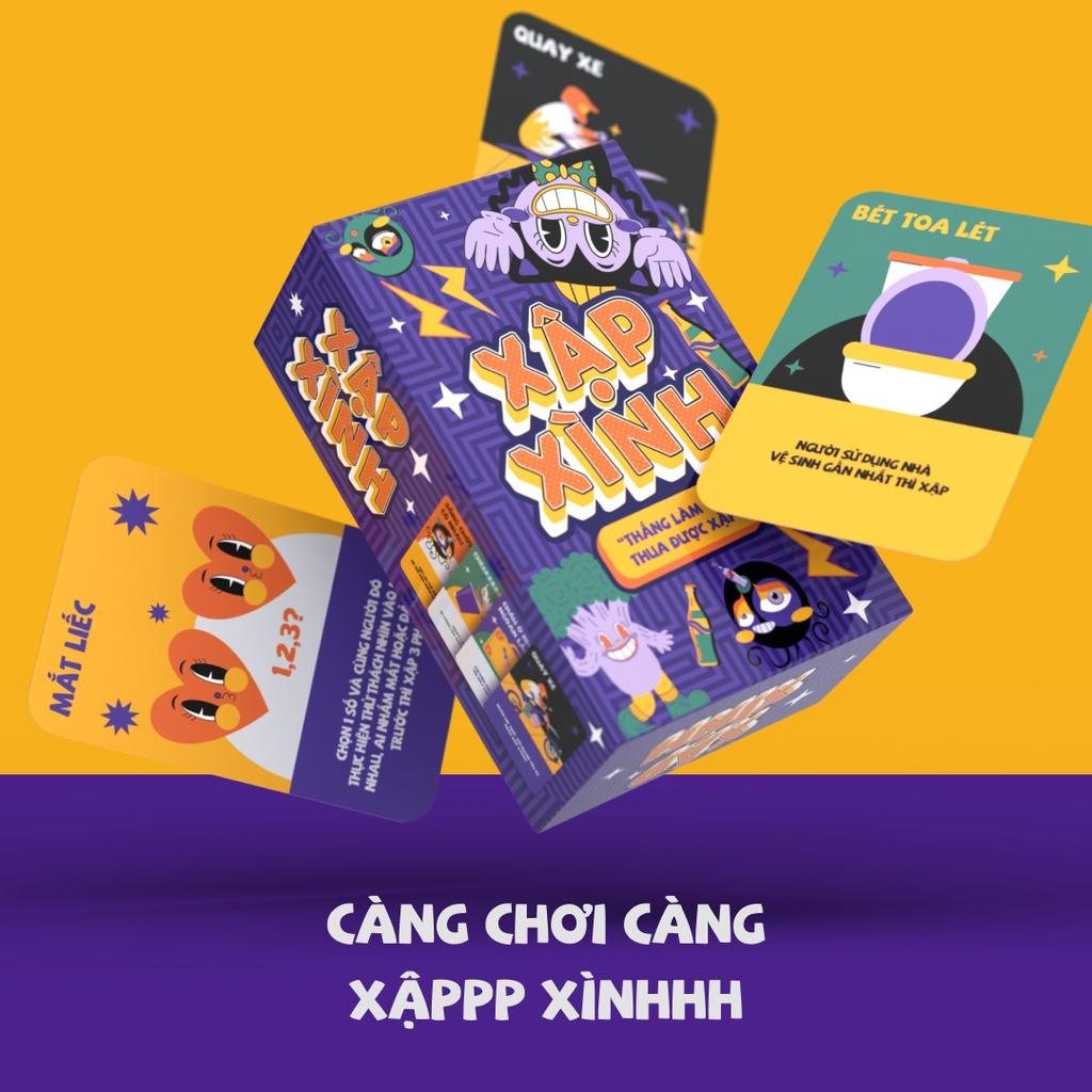 XẬP XÌNH - Quẩy tới bến | Drinking game, board game, game thẻ bài - Châu Anh Toys