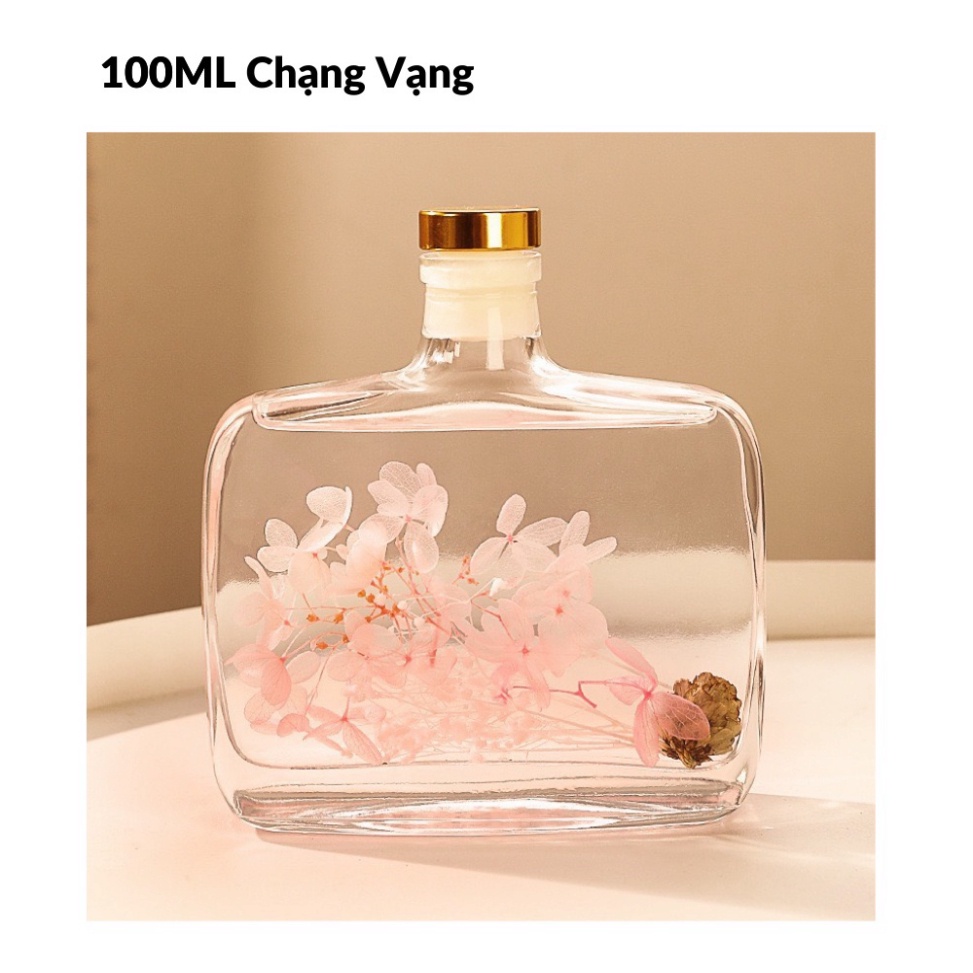 Chai Tinh Dầu Thơm Phòng Thiên Nhiên Hoa Khô 100ml