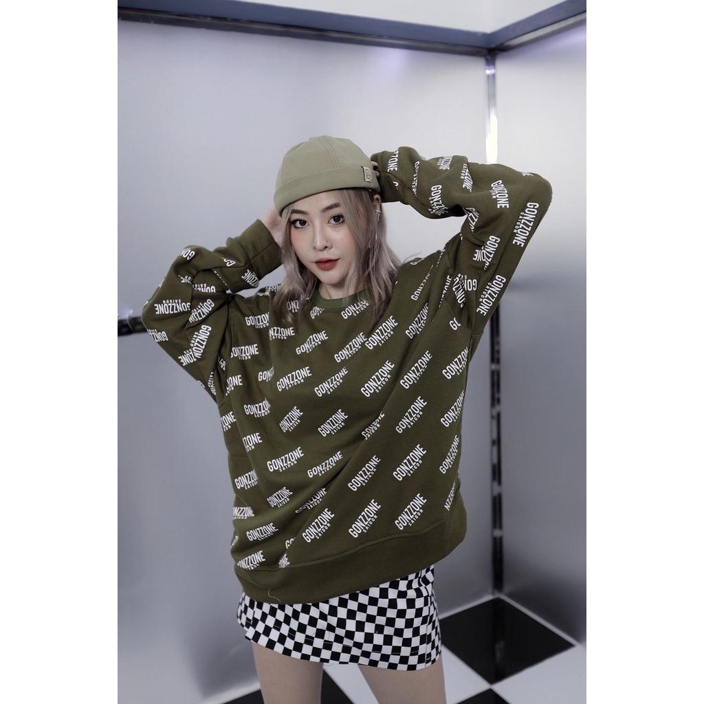 Áo Sweater Form Rộng Sweater Gozzone