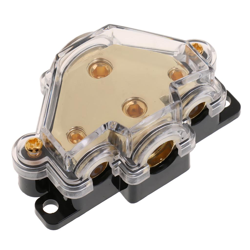 Car Audio Fuse Holder Power Distribution Block Electric Parts Waterproof