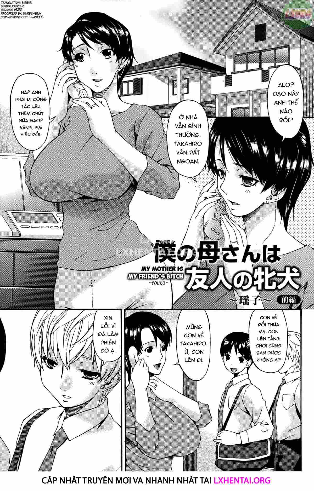 mẹ tôi là nô lệ của thằng bạn tôi chapter 1 7