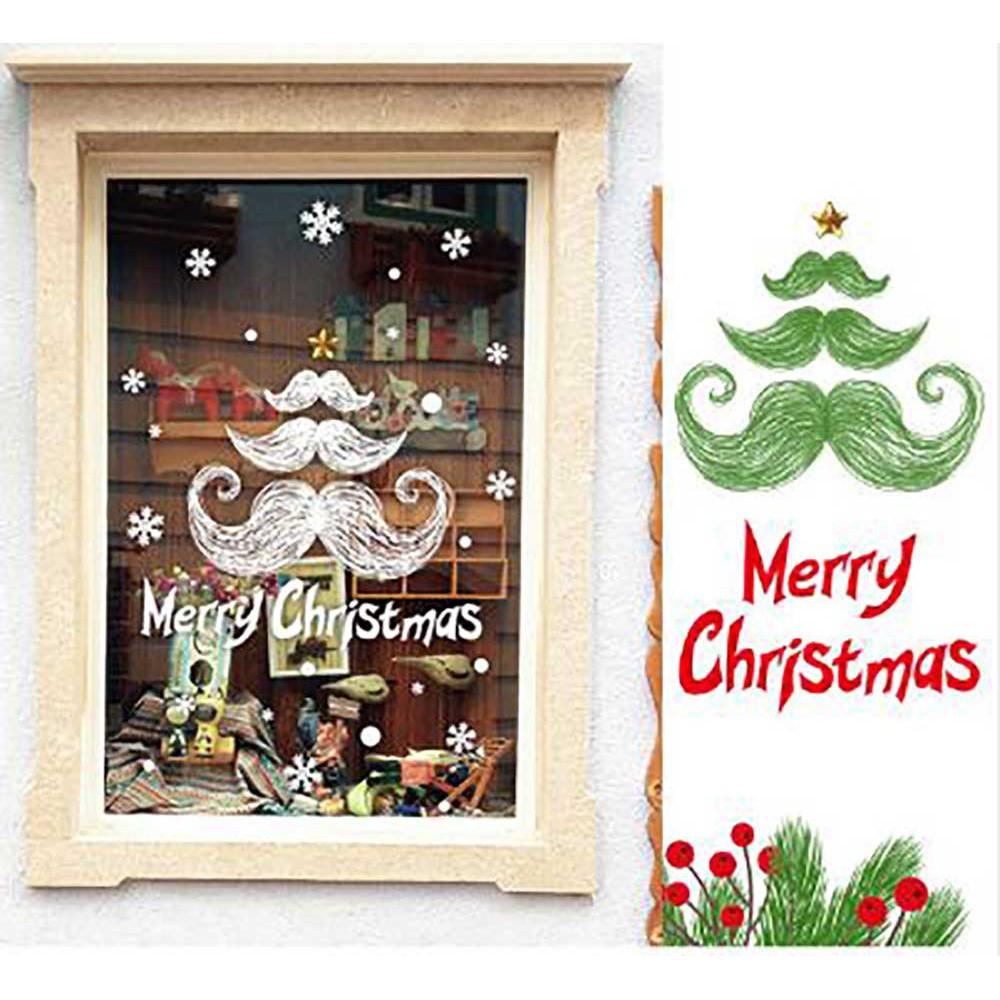 DECAL TRANG TRÍ NOEL 2 MẶT 2021 SỐ 21