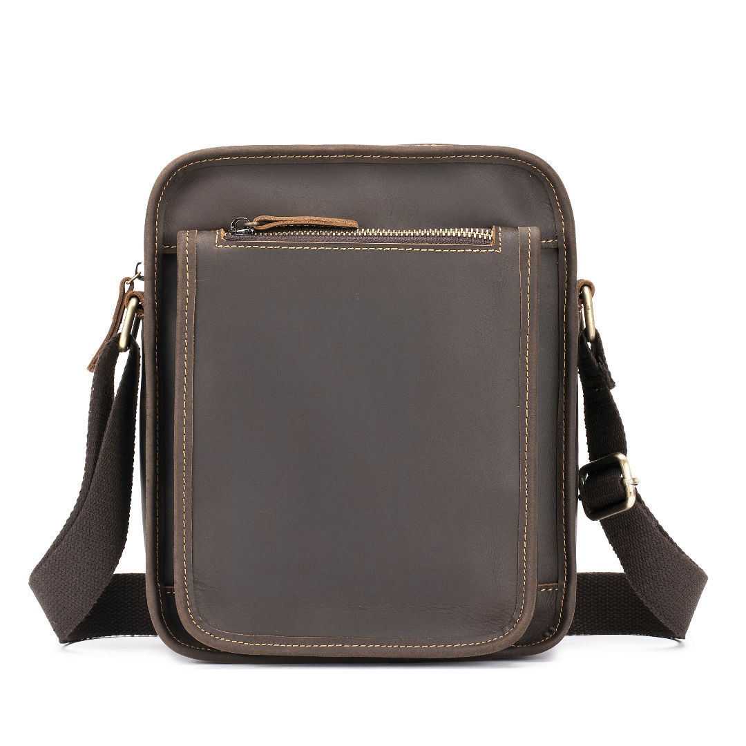 Túi đeo chéo nam DA BÒ THẬT cao cấp phong cách mới – BEE GEE DCN9391