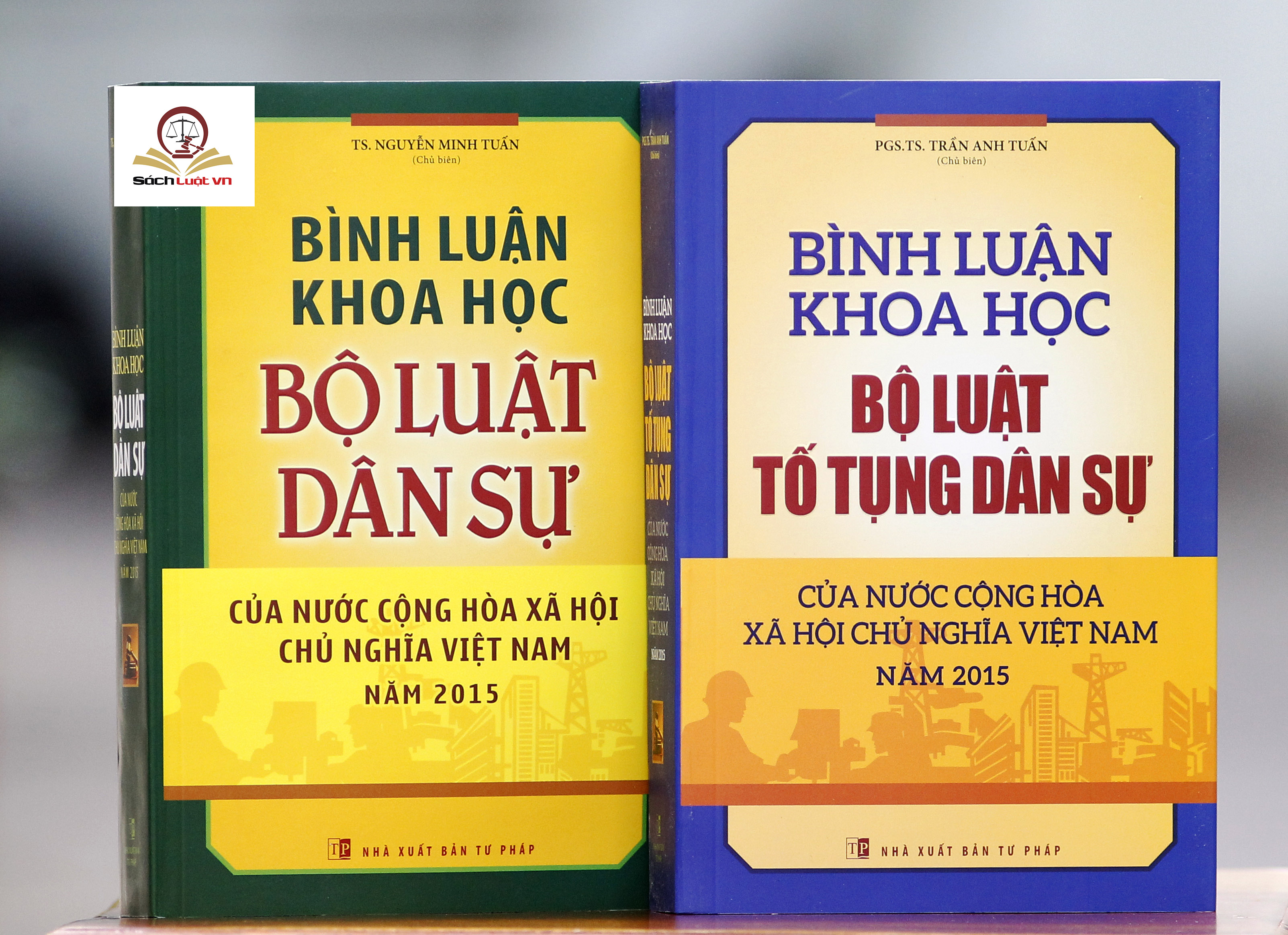 Combo 2 Cuốn: Bình Luận Khoa Học Bộ Luật Dân Sự 2015 + Bình Luận Khoa Học Bộ Luật Tố Tụng Dân Sự 2015