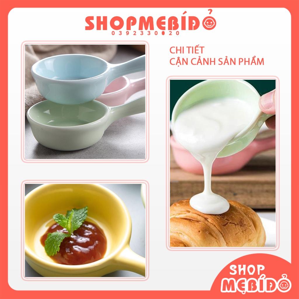 Bát Ăn Dặm Bát Nước Chấm Hình Gáo Mini 30ml Siêu Dễ Thương Mẹ Bí Đỏ Shop