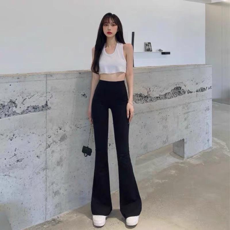 QUẦN ỐNG LOE VẢI SIÊU CO GIÃN HACK DÁNG SEXY