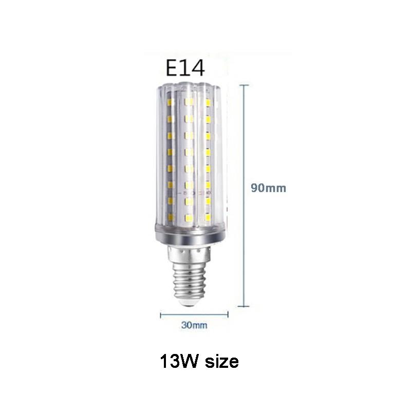 Bóng đèn LED E14/E27 13w 18w 20w Ac 220v siêu sáng bền bỉ