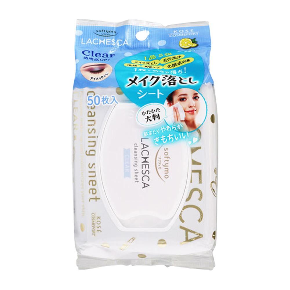 Khăn Ướt Tẩy Trang Kose Nhật Bản Softymo Lachesca