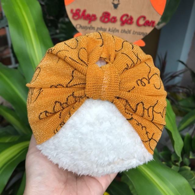 Mũ turban cho bé