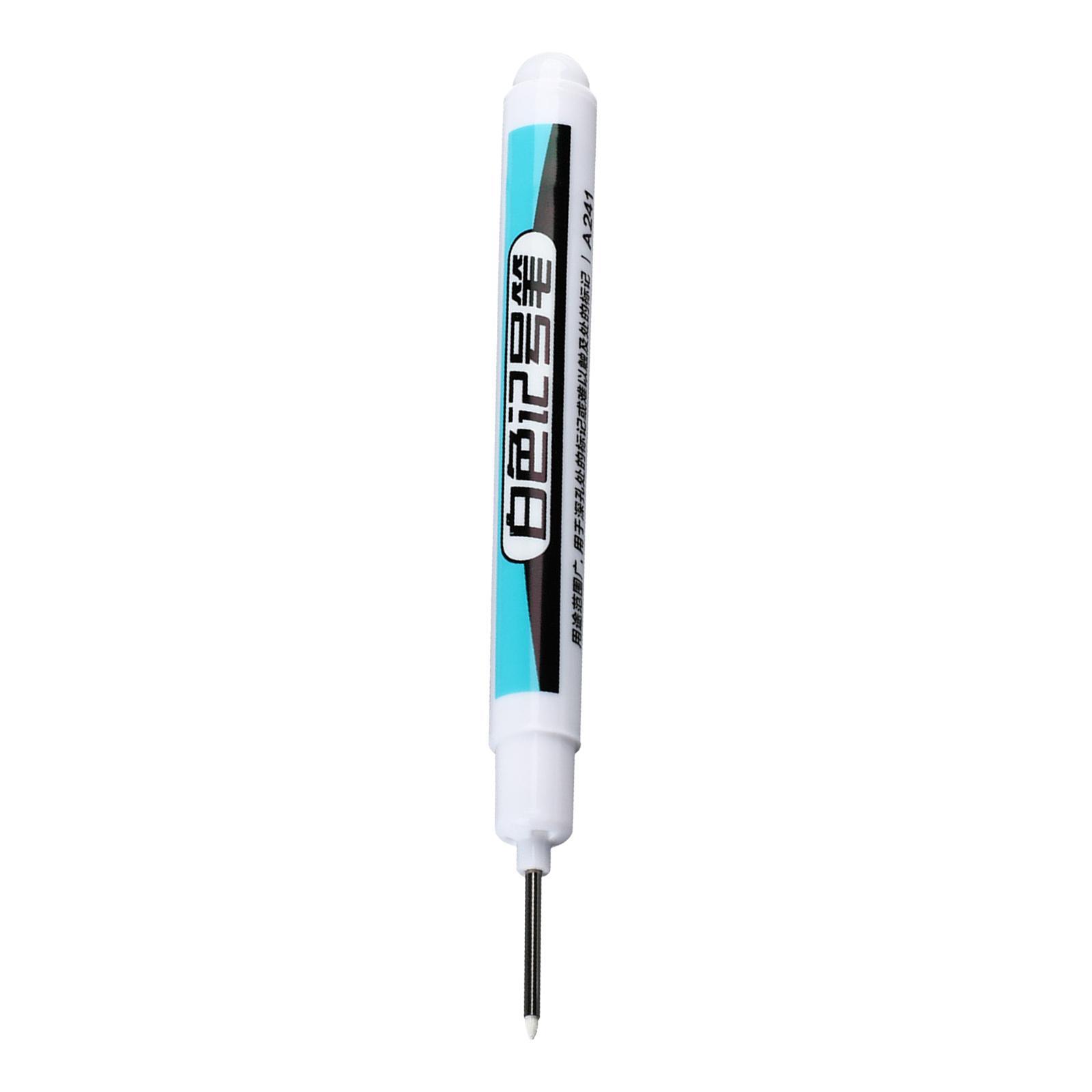 Multipurpose White Markers Paint Pen Glass Drawing Bathroom Foam Carpenter Marker Pen