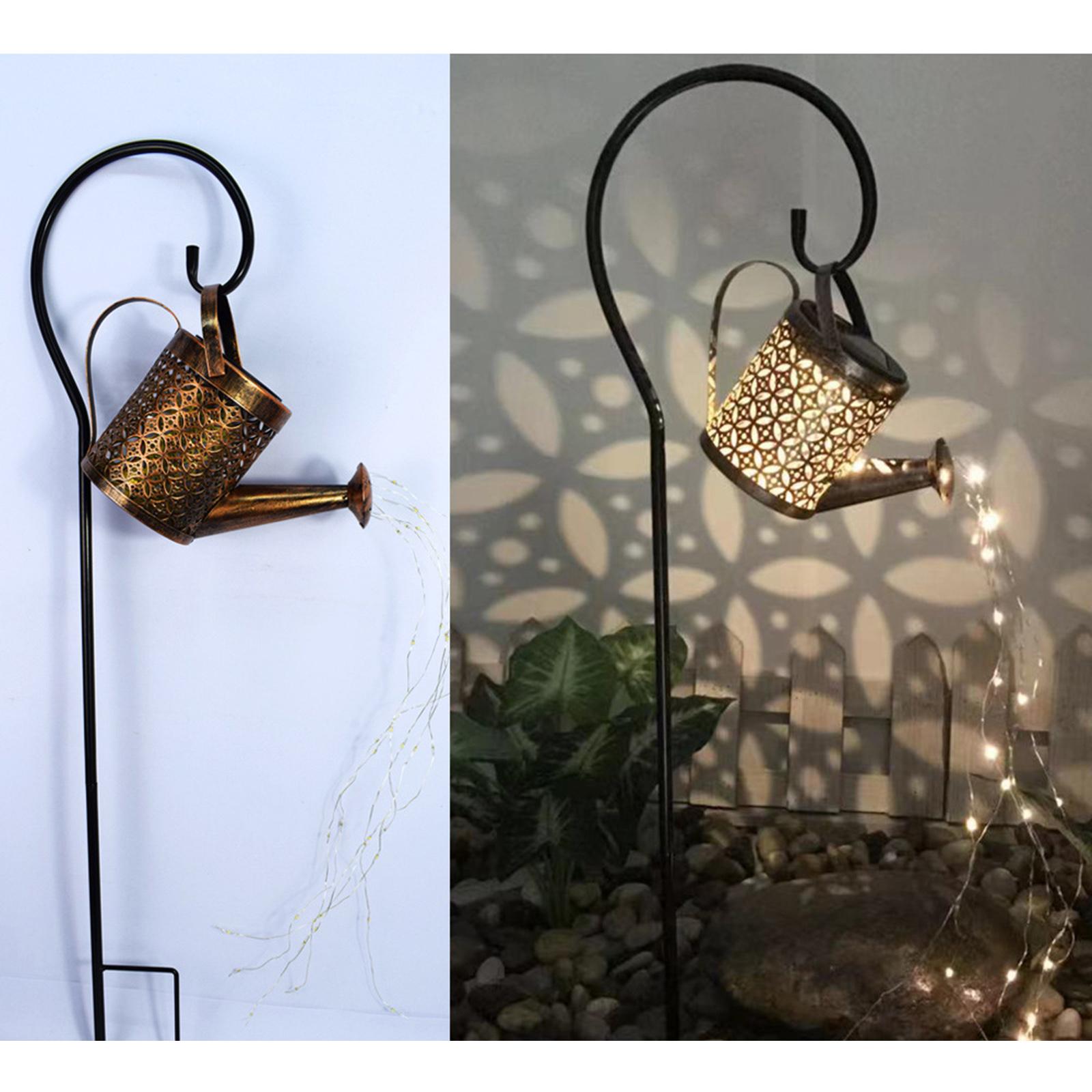 Solar Water Can Lights IP55 Waterproof Solar Garden Light