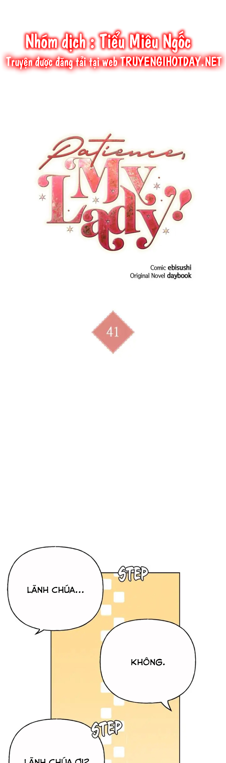 bình tĩnh nào, tiểu thư! chapter 41 2