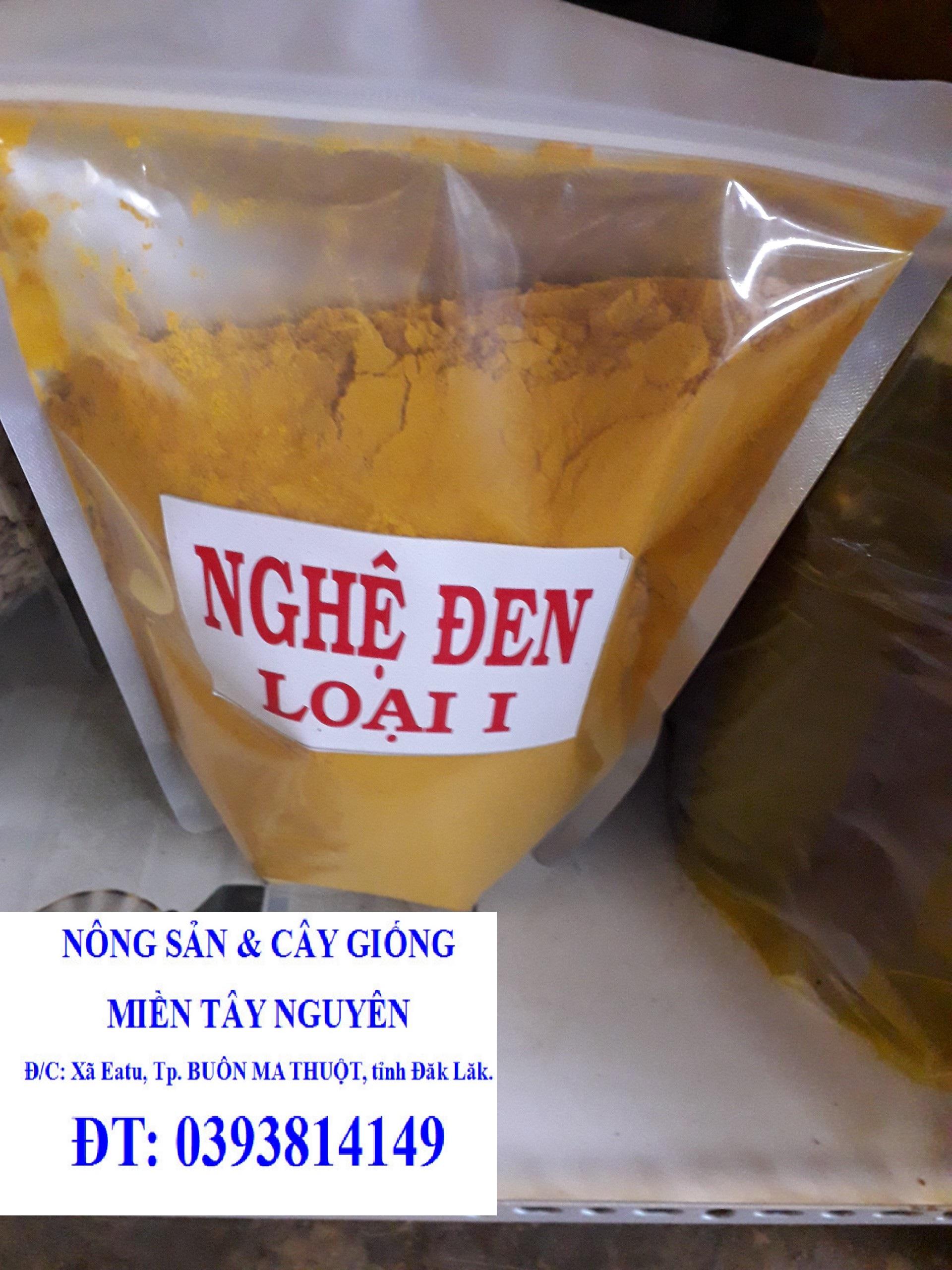 1 KG BỘT NGHỆ ĐEN