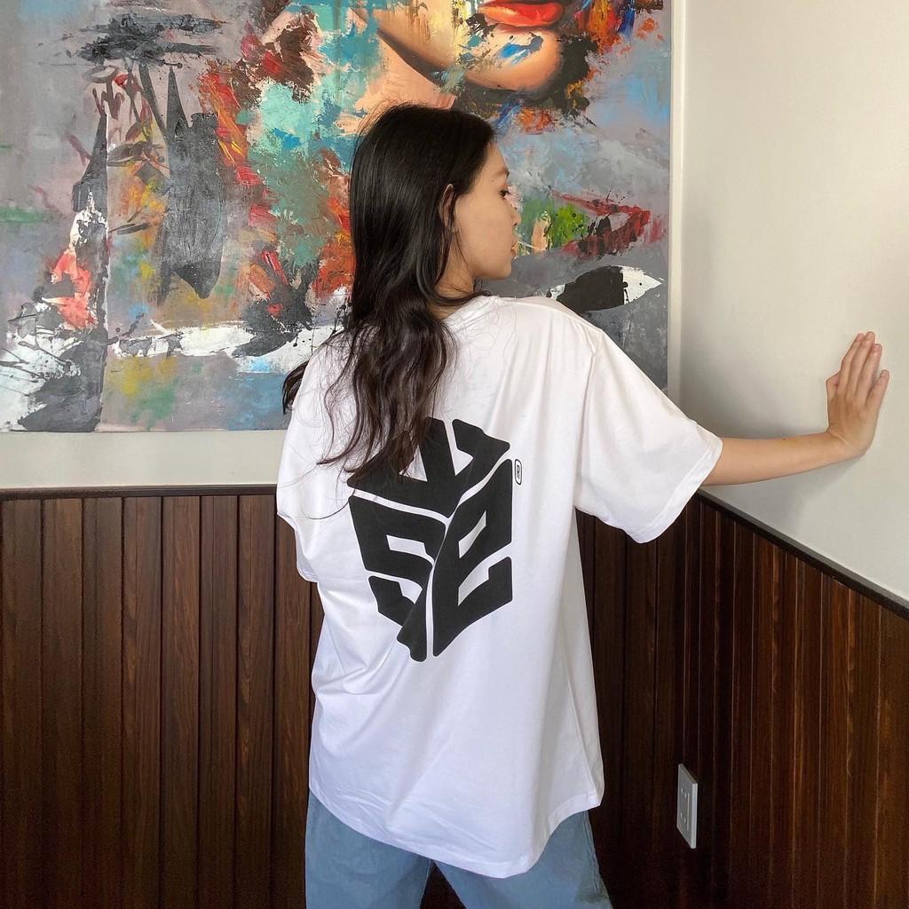 Áo Thun Nam Nữ Local Brand Swe Big Logo Tay Lỡ Unisex Full Mạc