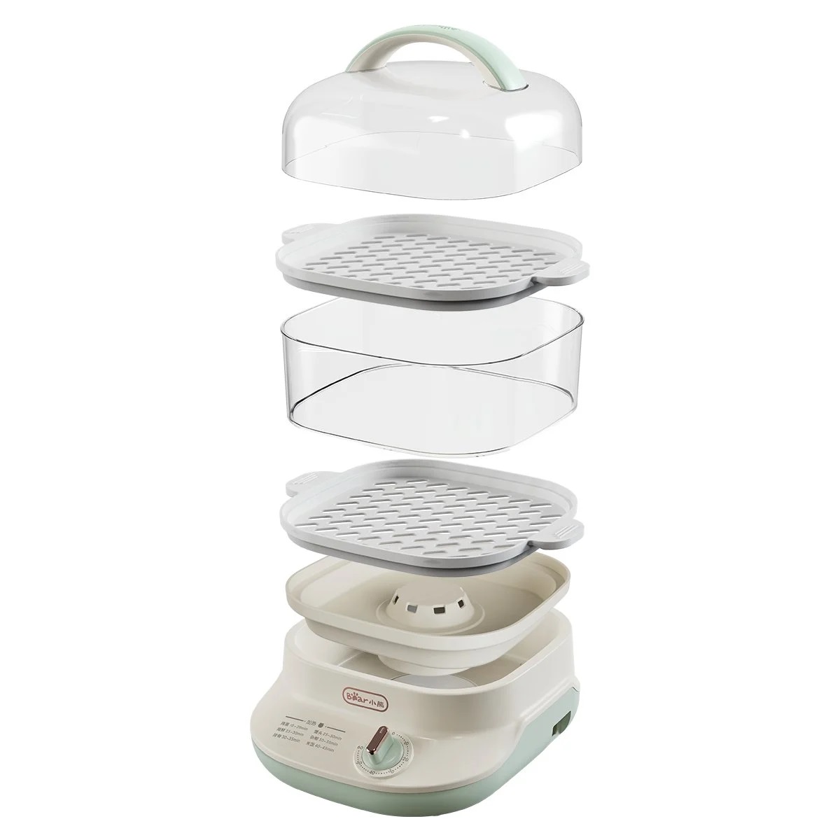 Nồi hấp thức ăn đa năng Bear DZG-C60Q8 (EFS-4H60V) - Hàng Chính Hãng