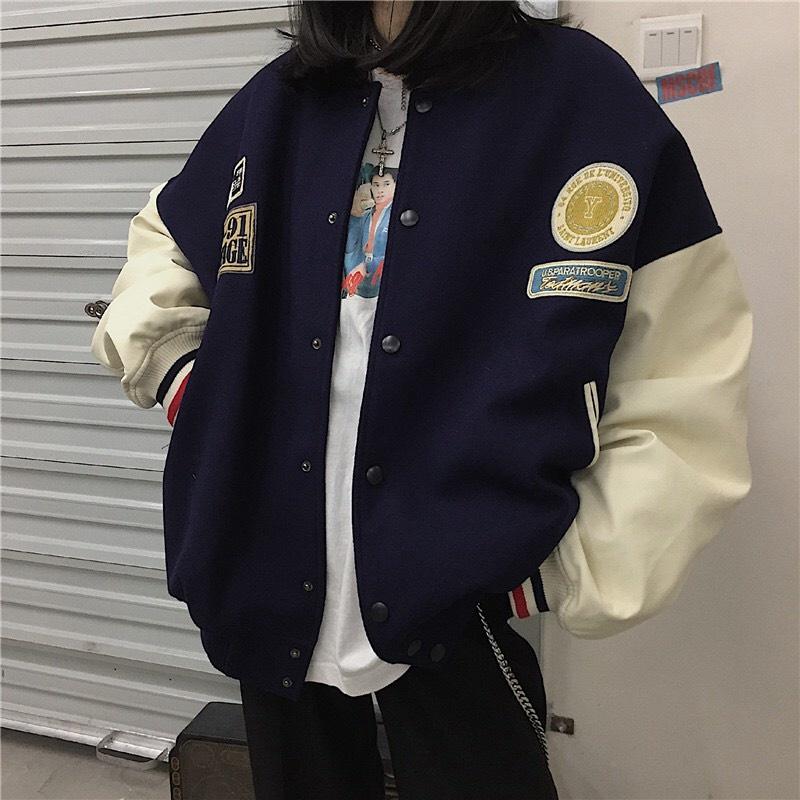 Áo khoác dù bomber unisex DÀNH CHO CÁC BẠN TRẺ CỰC ĐẸP VINA 1HIT