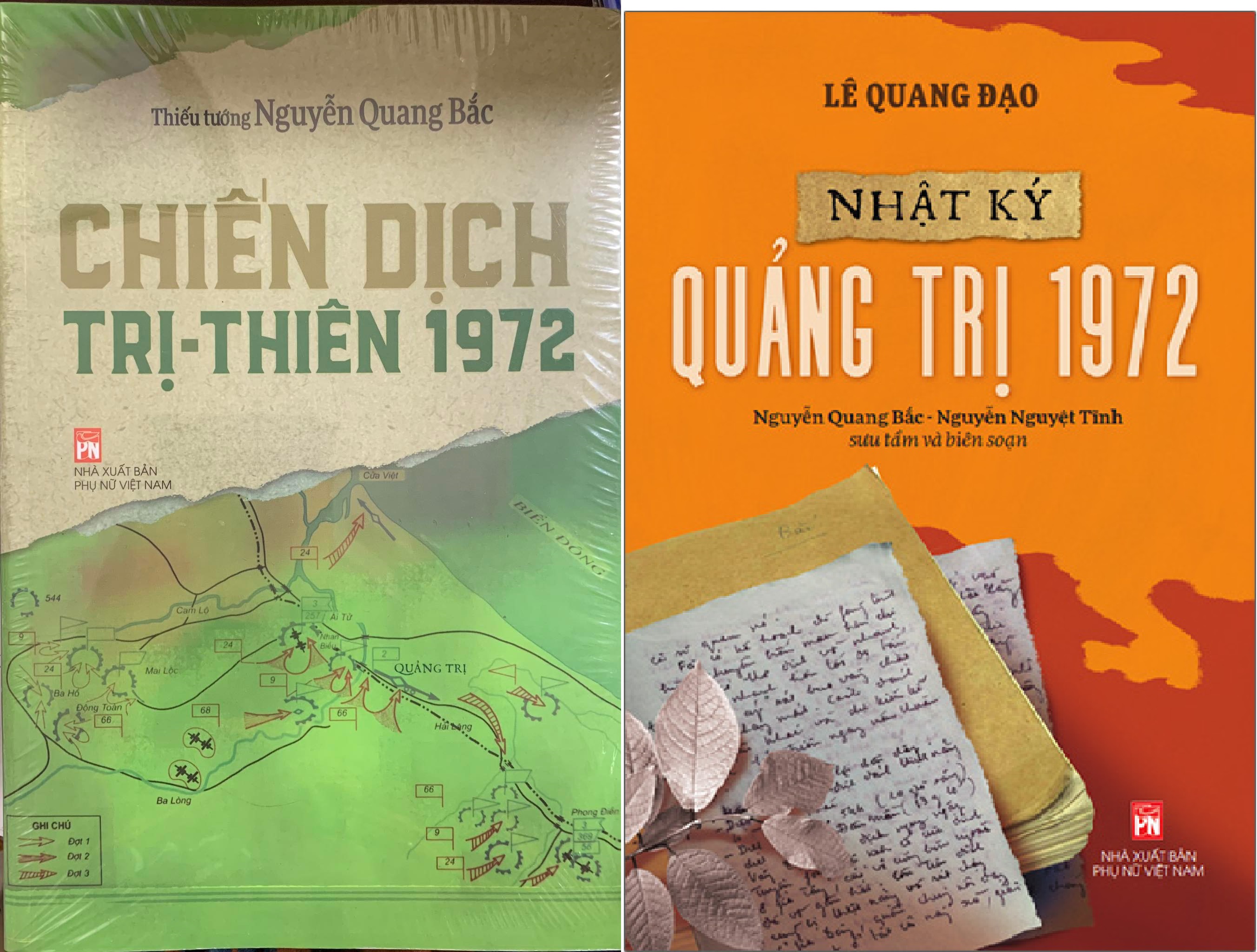 Combo 2 cuốn: Chiến Dịch Trị Thiên 1972 + Nhật Ký Quảng Trị 1972