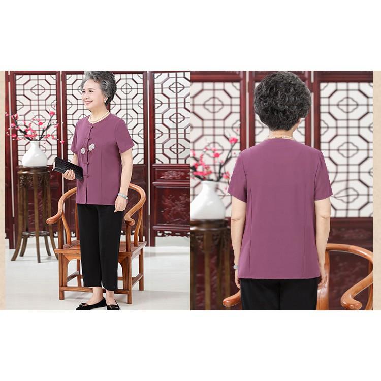 Bộ quần áo cho người già, trung niên