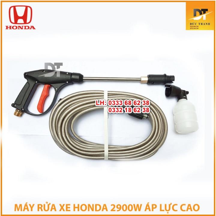 Máy rửa xe mini HONDA vàng áp lực 2900W - 3500W