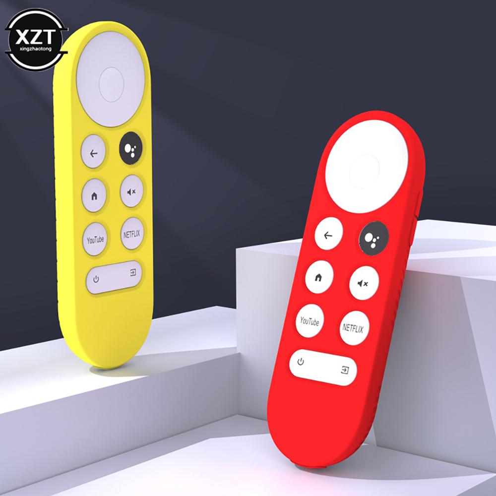 Vỏ silicon cho Chromecast cho Điều khiển từ xa bằng giọng nói -Google TV 2020 Vỏ bảo vệ chống sốc cho Điều khiển từ xa bằng giọng nói Chromecast 2020 Màu sắc: xanh đậm
