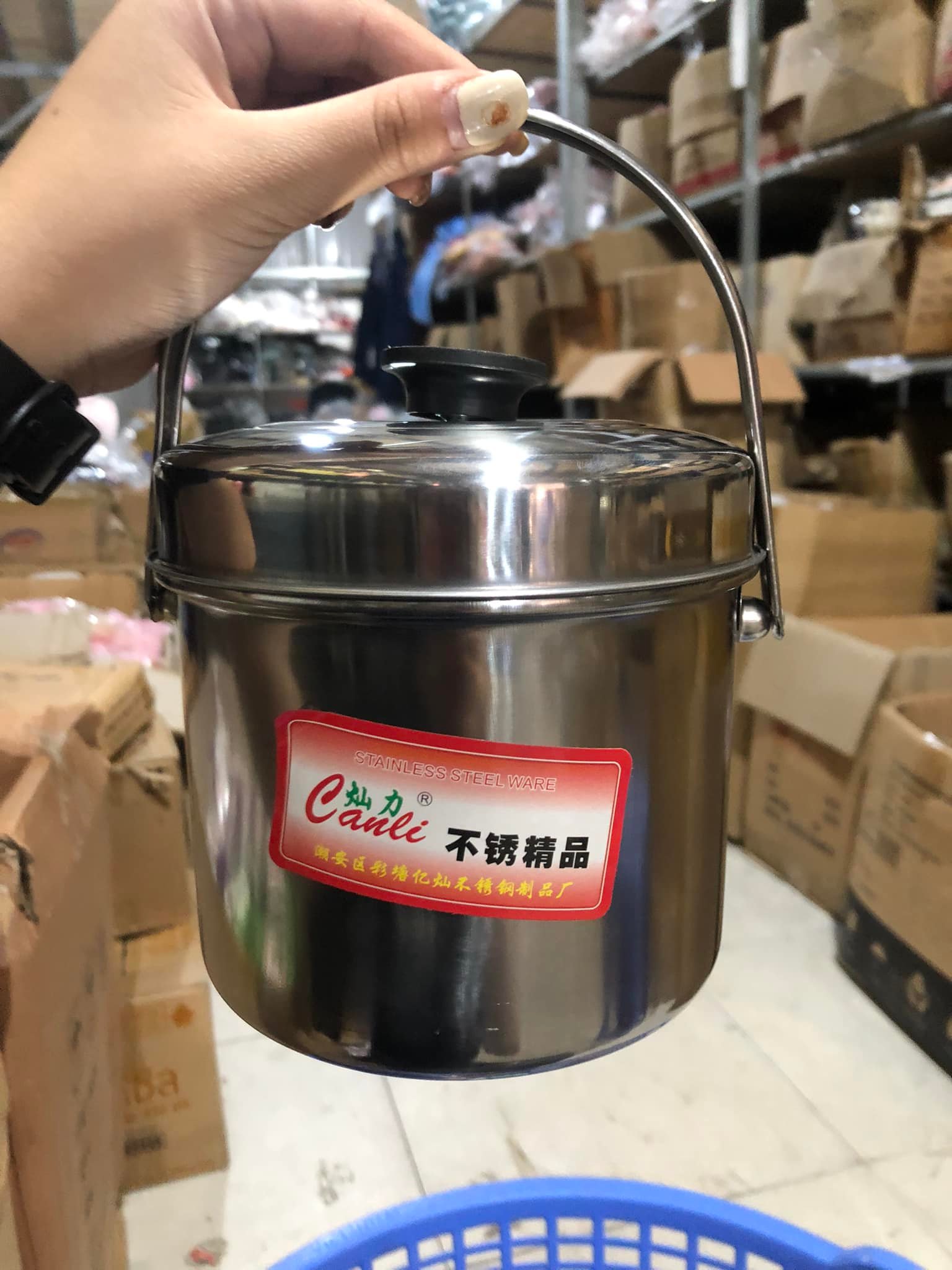 CẠP LỒNG, HỘP CƠM INOX 1 TẦNG 2 NGĂN ĐỰNG THỨC ĂN TIỆN DỤNG