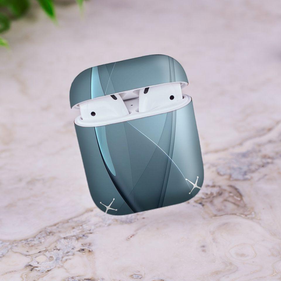 Miếng dán skin cho AirPods in hình Họa tiết - HTx098 (AirPods ,1 2, Pro, TWS, i12)