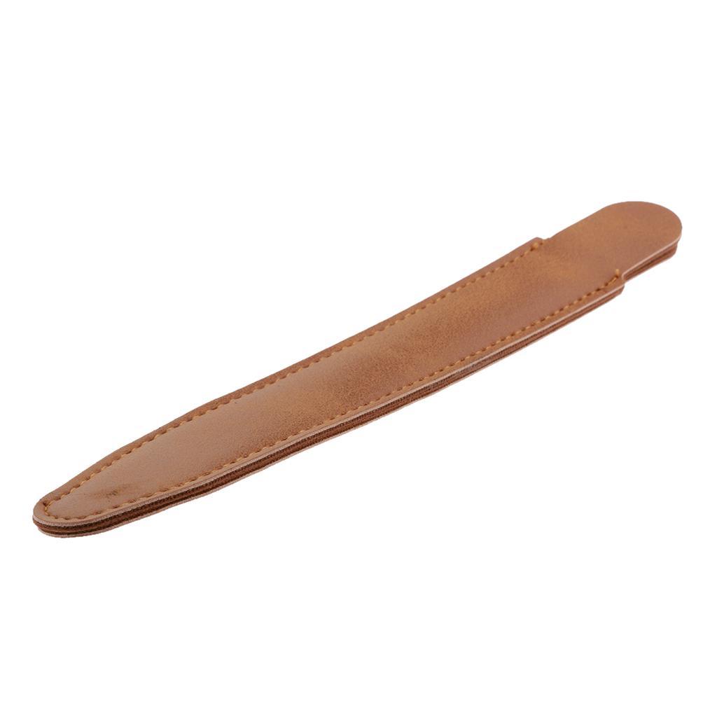 For Pro Pencil Holder Pocket Leather Case Sleeve Pouch Case Brown