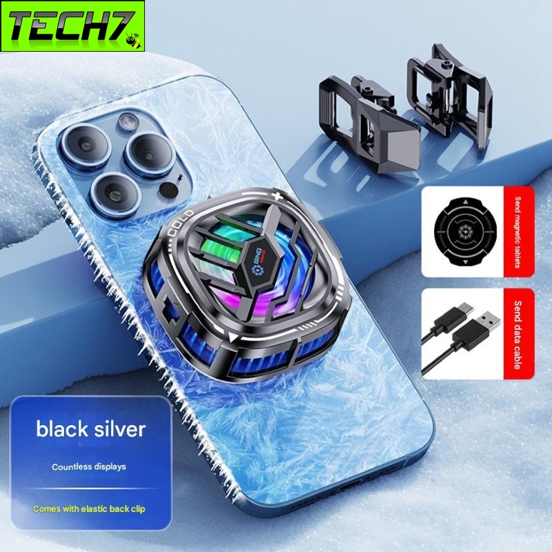 Tản nhiệt sò lạnh Led X76 Gaming siêu mát cho điện thoại hàng nhập khẩu
