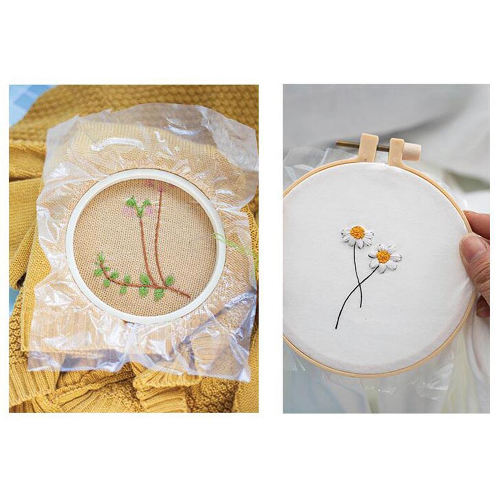 Water Soluble Embroidery Stabilizer Paper DIY Craft Cross Stitch Supplies
