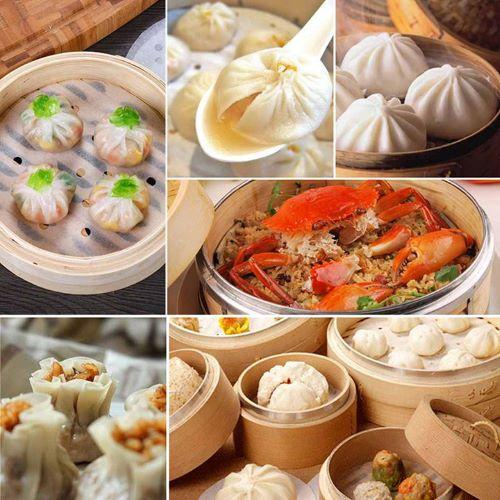 100 tờ Giấy nến đục lỗ Giấy nến tròn lót xửng hấp, nồi chiên không dầu, hấp bánh bao