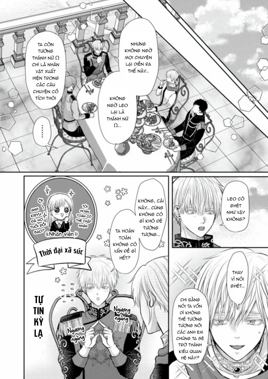 chết rồi mà lại trở thành con trai của kẻ phản diện, lại còn là omega huyền thoại, giỡn mặt hả! chapter 2 23