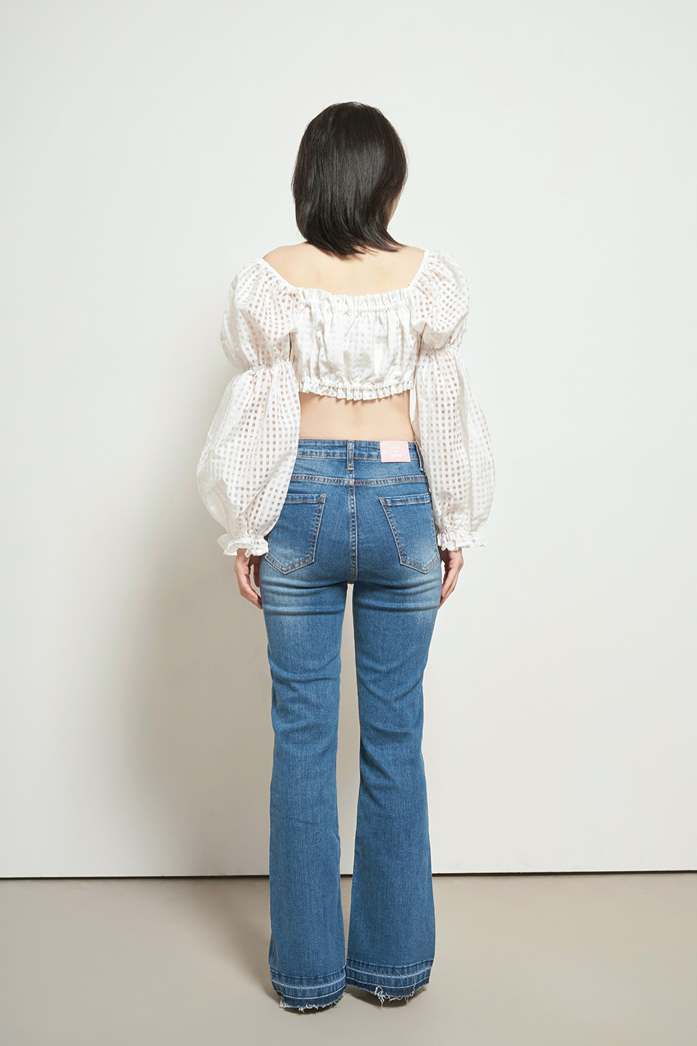 DOTTIE - Quần Jeans Loe Xẻ Lai Nữ - Q0046