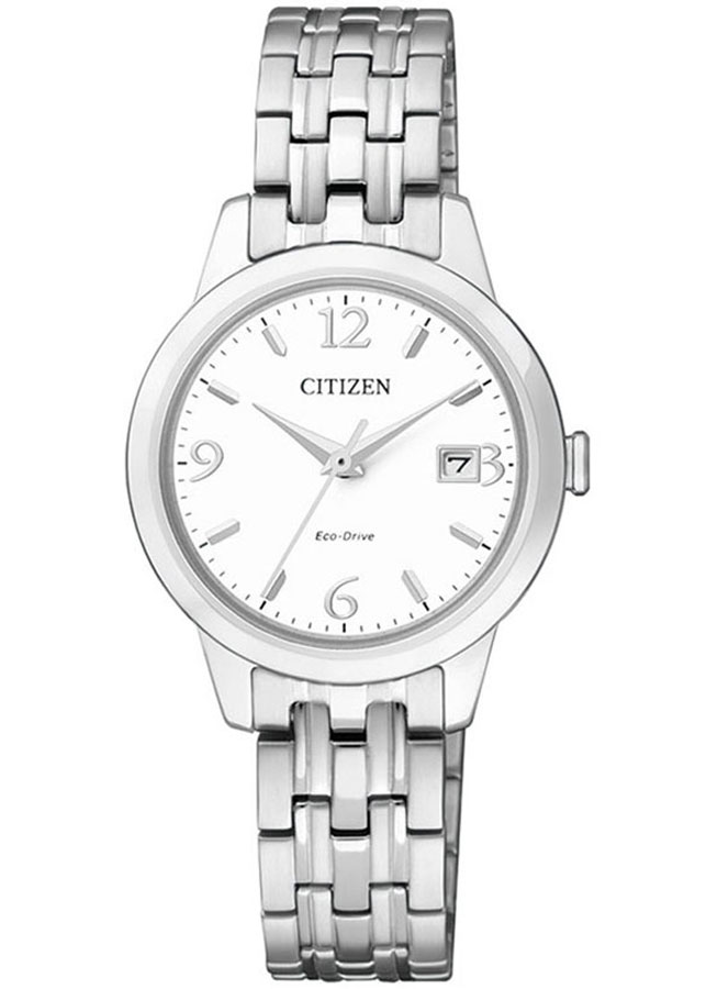 Đồng Hồ Nữ Citizen Dây Thép Không Gỉ EW2230-56A - Mặt Trắng (Sapphire)