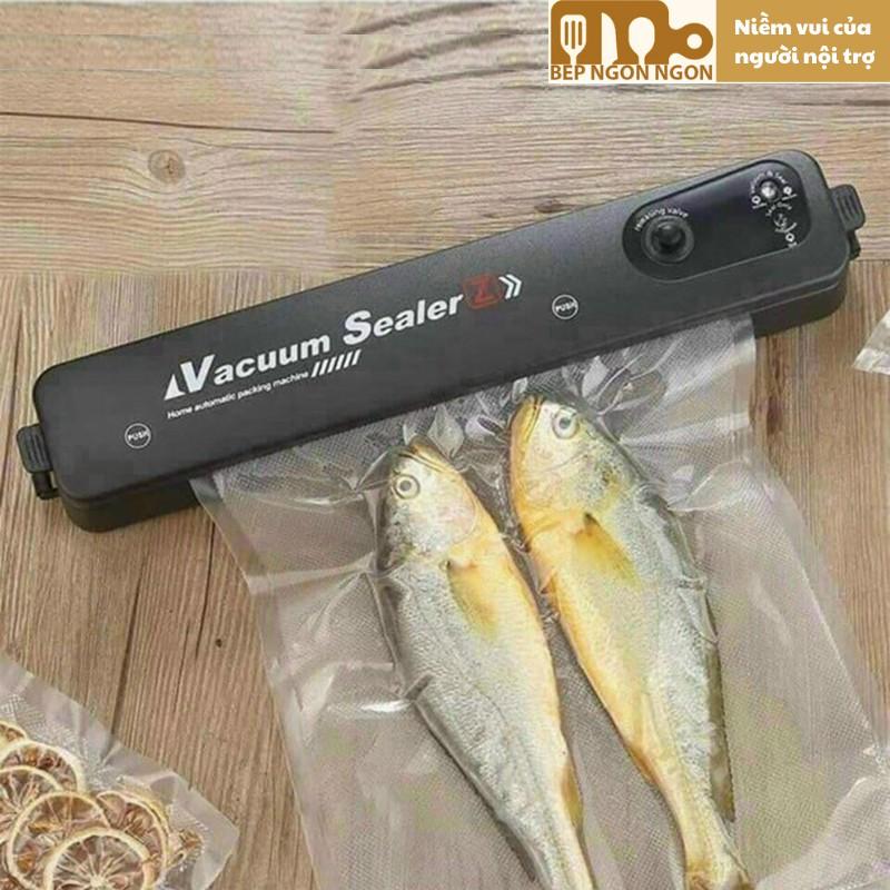 Máy hút chân không cầm tay Vacuum Sealer công suất lớn Máy hàn miệng túi mini Máy ép ch