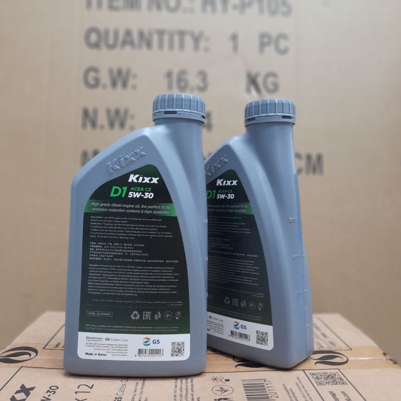 Dầu Nhớt Động Cơ Diesel Cao Cấp KIXX D1 C3 5W30 1Lit - ACEA C3