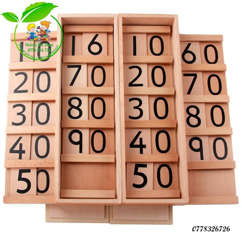 Bảng hàng chục (Teen & tens board)