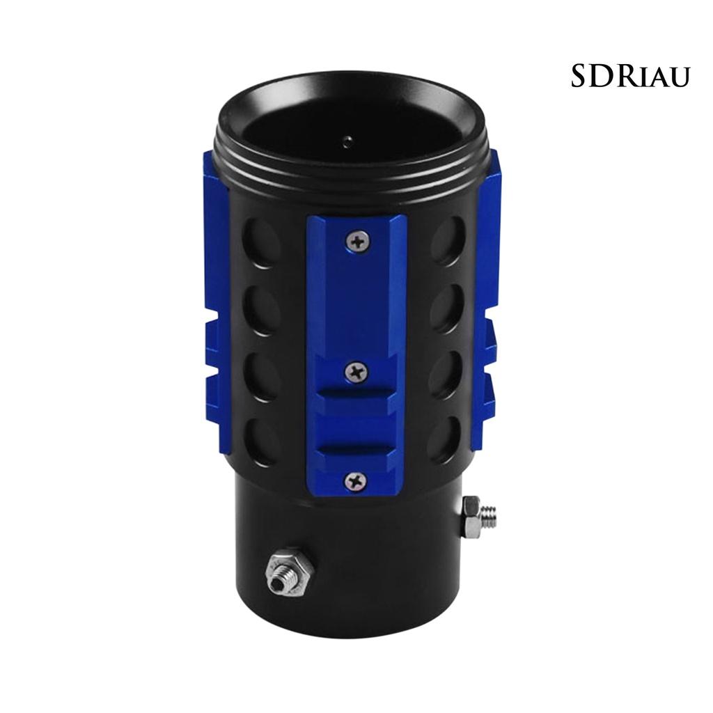 SDriy_Exhaust Tail Pipe Heat-resistant Anti-corrosion Aluminum Alloy Car Modification Tail Muffler Tip for Car