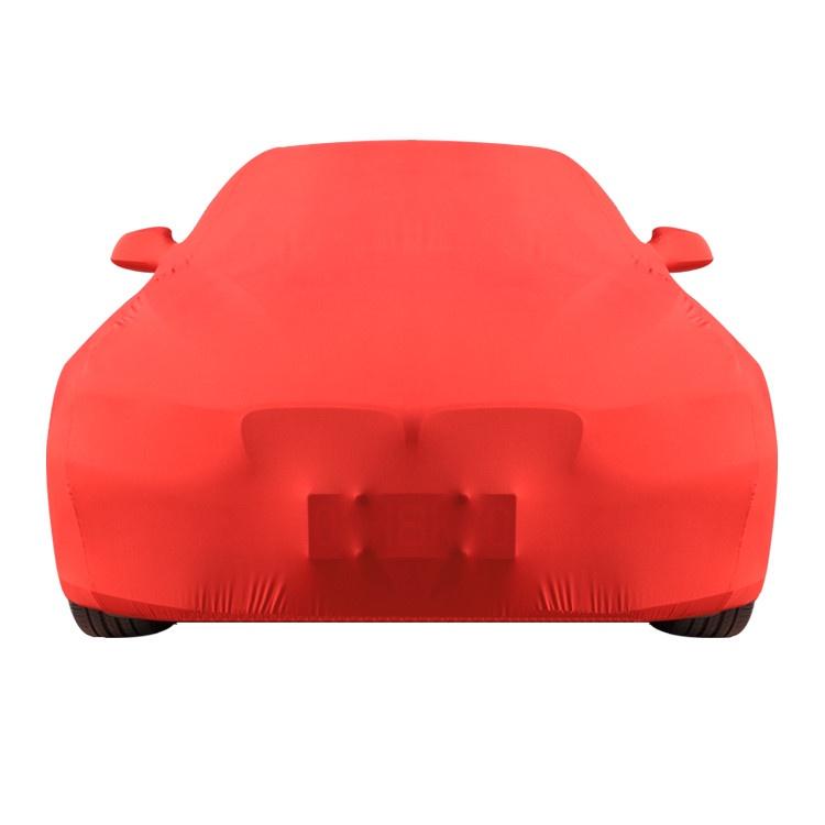 Bạt phủ ô tô trong nhà dòng SUV cỡ L nhãn hiệu Macsim sử dụng trong nhà chất liệu vải thun - màu đỏ