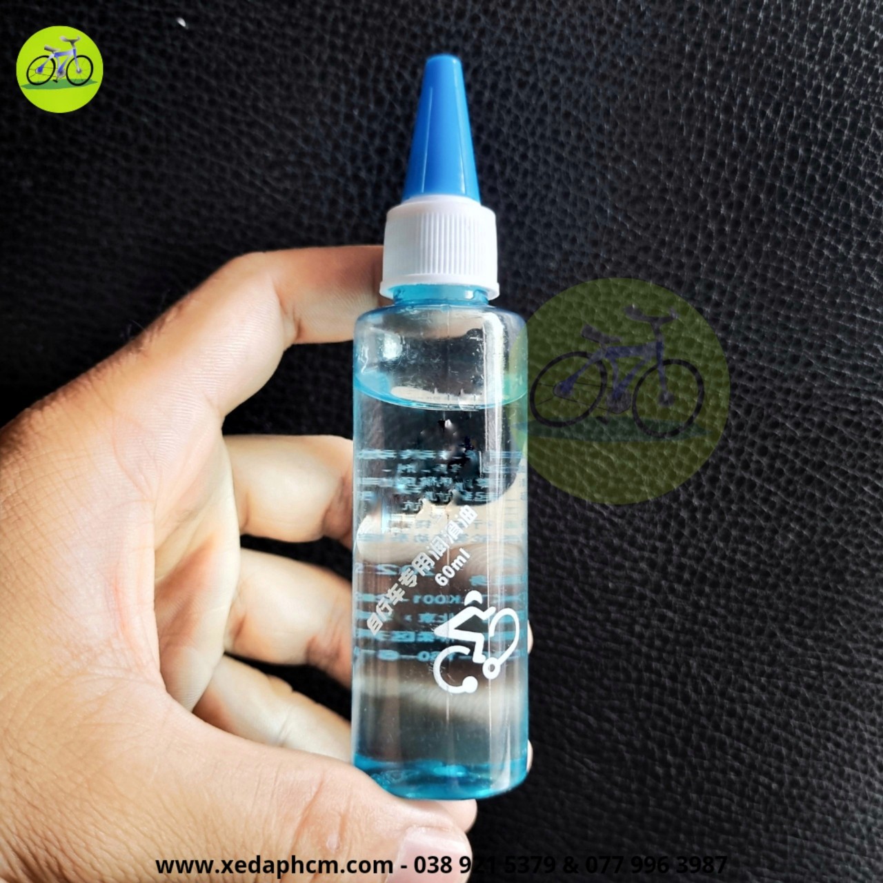 Dầu Tra Sên, Xích, Líp Xe Đạp Xanh 60 ml bôi trơn dữ ẩm