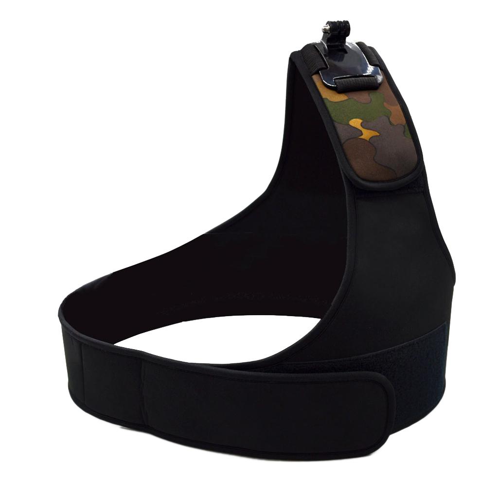 Camouflage Single Shoulder Strap Adjustable Belt Mount for for  Hero 3 4 5 Xiaomi yi Camera